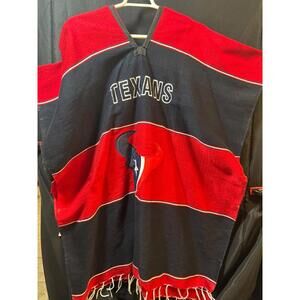 Houston Texans Serape Poncho Adult Pullover
